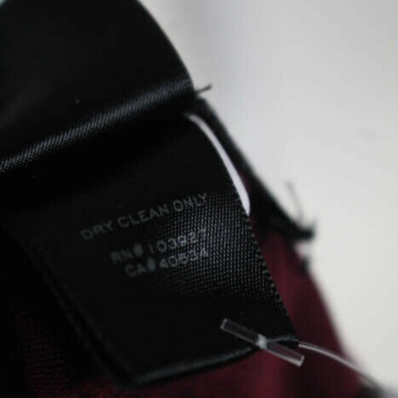 Marc By Marc Jacobs burgundy VNeck Halter piped sm - Picture 7 of 8